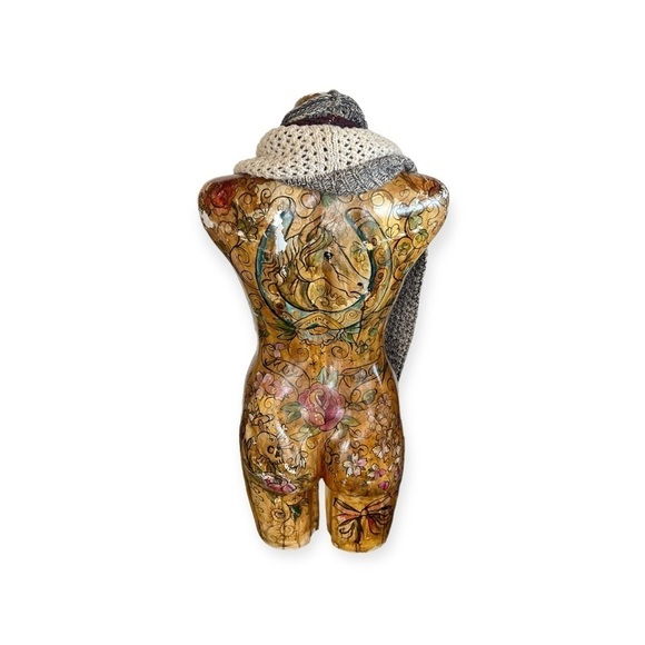 LOOK brand wrap scarf look cowl knit one size - Picture 6 of 10